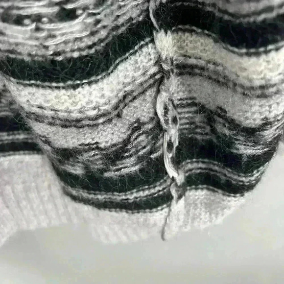 Cotton On Cardigan Womens XS Mohair Blend Fair Isle Long Cozy Eclectic Grandpa - Picture 10 of 11